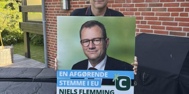 Niels Flemming Hansen - klar til EP valget Konservative